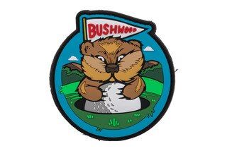 Violent Little Machine Shop Bushwood Gopher Morale Patch features a colorful design on PVC
